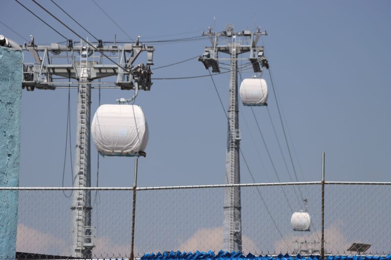 Teleférico en la montaña