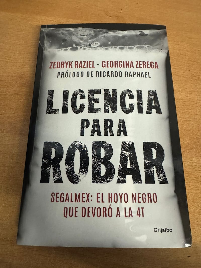 Libro "Licencia para robar" de Zedrik Raziel -  Georgina Zerega