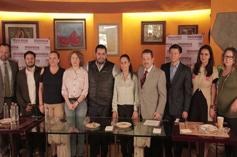 Reunión de trabajo de Morena