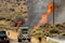 Incendio al sur de California deja al menos tres heridos