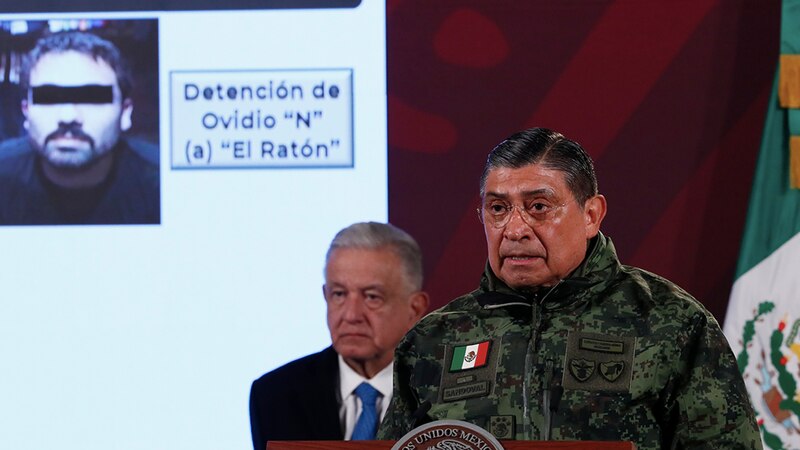 Detención de Ovidio Guzmán, alias "El Ratón"