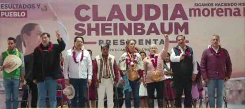 Claudia Sheinbaum, precandidata de Morena a la presidencia de México