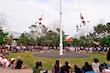 Caen Voladores de Papantla de más de 10 metros; se reportan cinco heridos