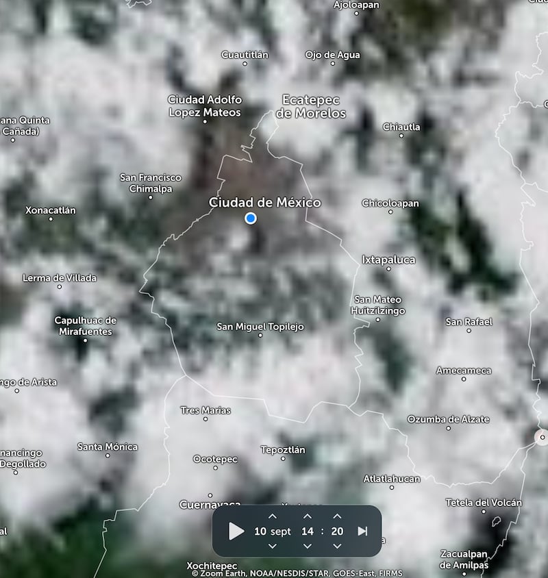 Explosión en Iztapalapa. Las cámaras especializadas captaron así el incidente en tiempo real.