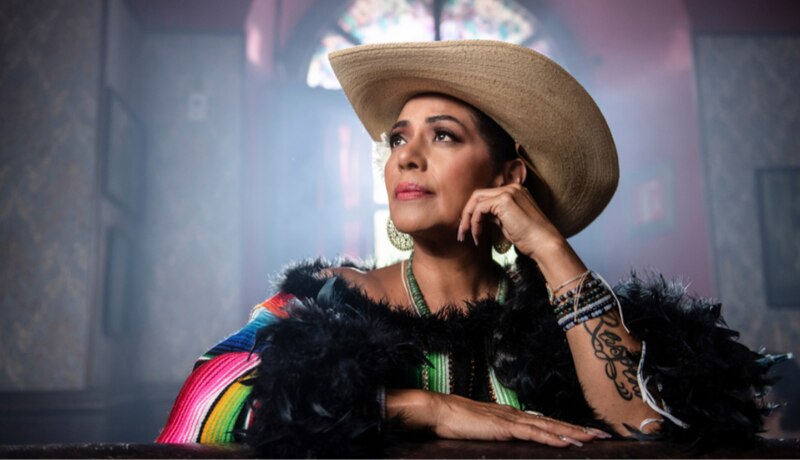 La cantante mexicana Lila Downs.