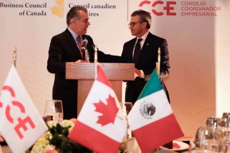 Imagen de los líderes de México y Canadá fortaleciendo la cooperación bilateral.