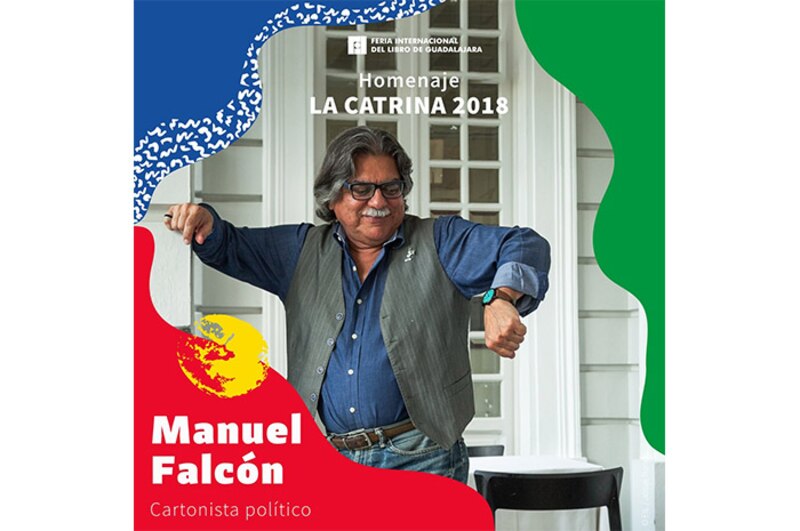 Manuel Falcón, cartonista político