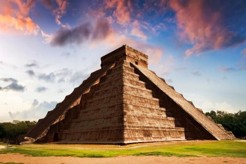 La pirámide de Chichén Itzá
