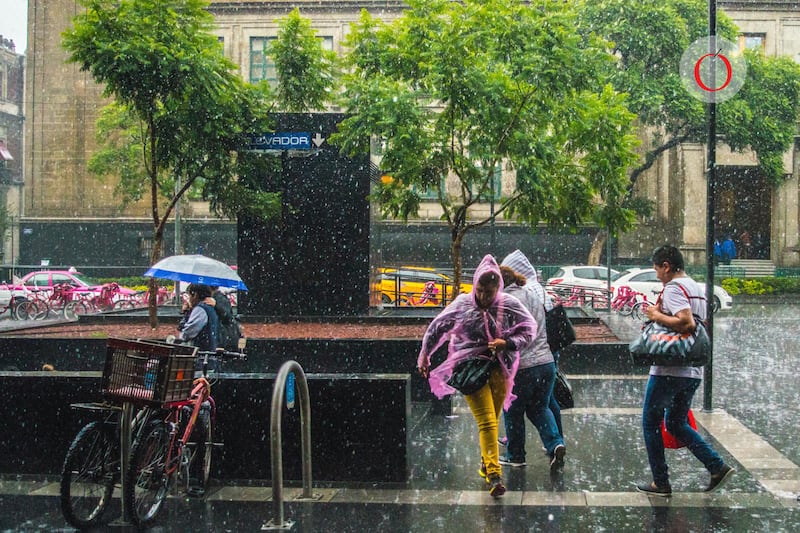 CDMX dónde lloverá