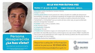 Mayra busca a su hijo Carlos Humberto Corona, quien dejó el celular en su casa