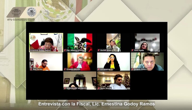 Entrevista con la Fiscal, Lic. Ernestina Godoy Ramos