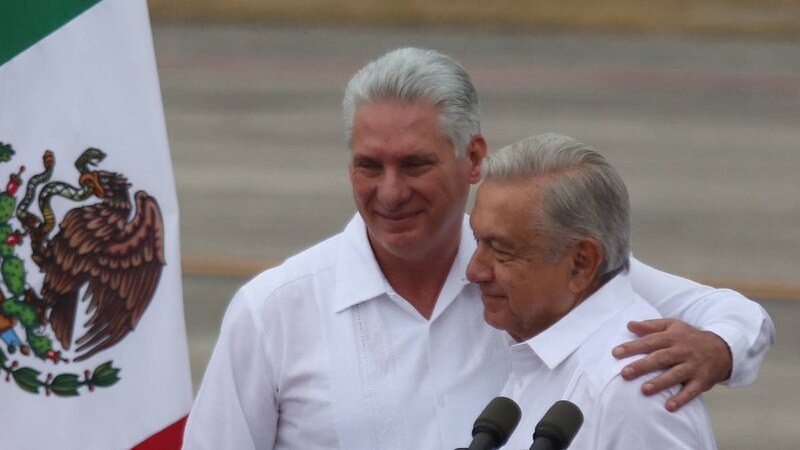 El presidente de México, Enrique Peña Nieto, se reúne con el presidente electo de Estados Unidos, Donald Trump.