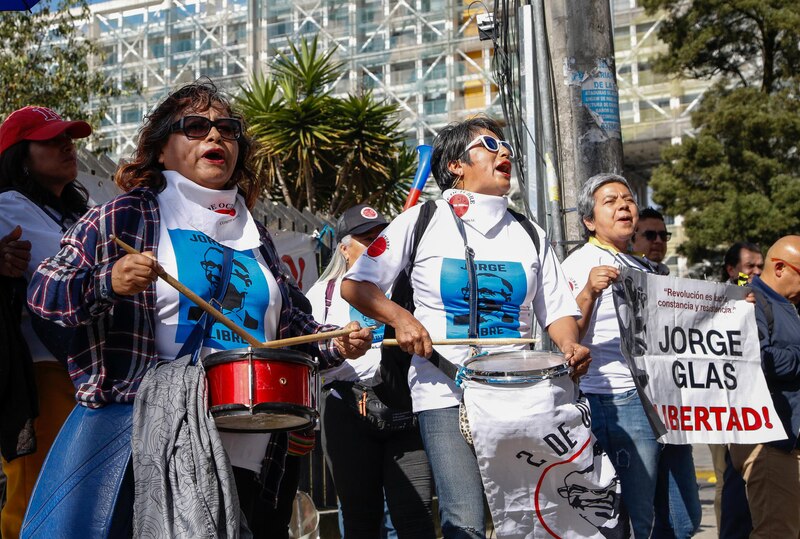 Protesta en Ecuador