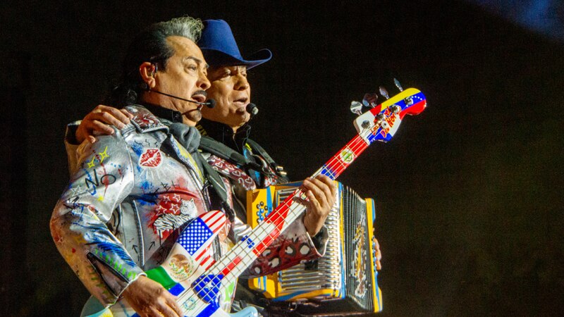 Los Tigres del Norte en concierto