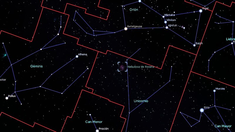 Nebulosa de la Roseta