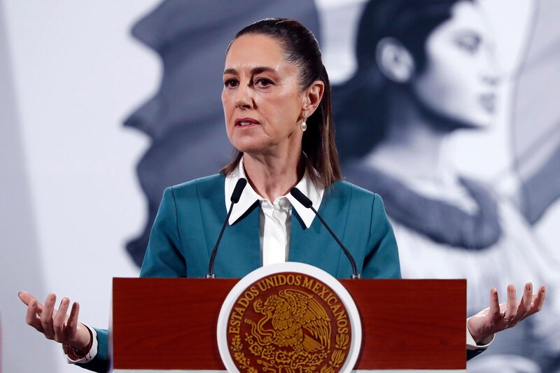 La presidenta de México, Claudia Sheinbaum Pardo, se pronunció en contra de la eventual puesta en marcha nuevamente del programa MPP de manera unilateral por parte de EEUU