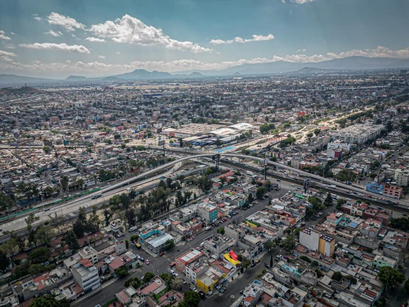 Ciudad de México desde el aire