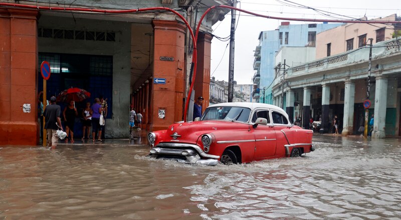 Inundaciones en La Habana