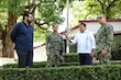 Secretario de Marina se reúne con Javier May por seguridad e inundaciones