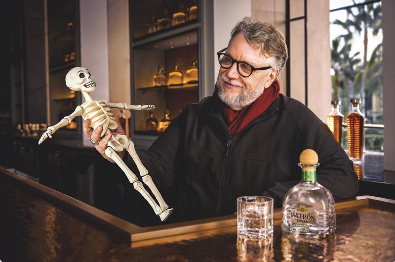 Guillermo del Toro con Tequila Patrón