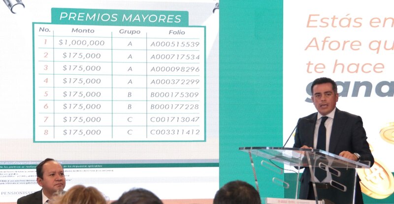 Resultados de los sorteos de Afore