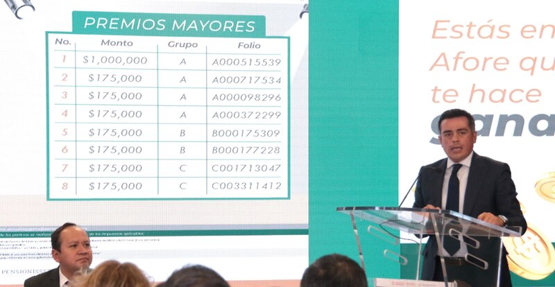 Resultados de los sorteos de Afore