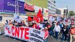 Maestros inician paro general y tildan de "burla" la reciente subida salarial