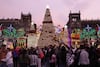 Inauguran festival “Luces de Invierno 2025-2026” en el Zócalo de la CDMX