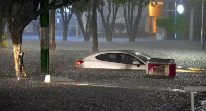 Inundación en la ciudad