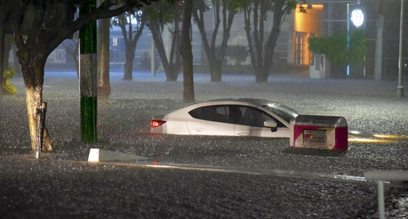 Inundación en la ciudad