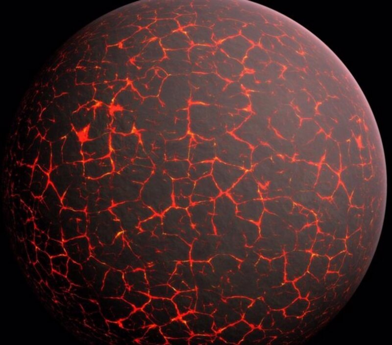 Planeta de lava
