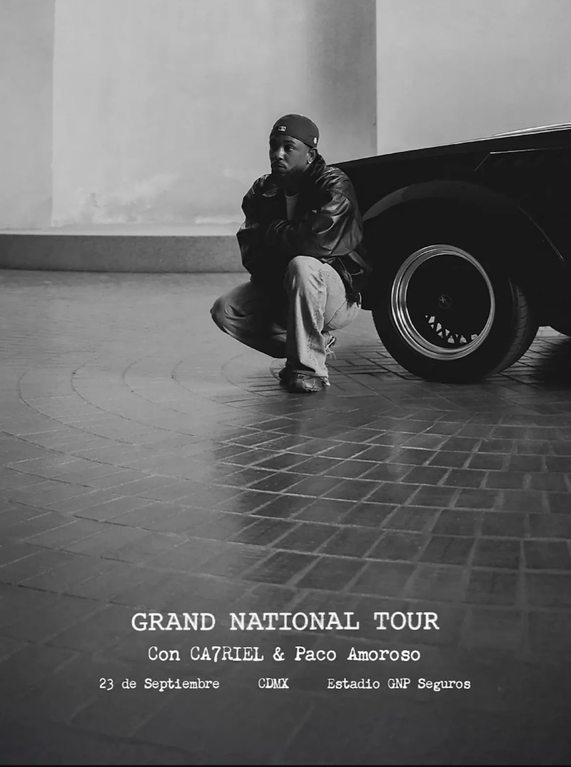 El rapero se presentará en México como parte de la gira Grand National Tour