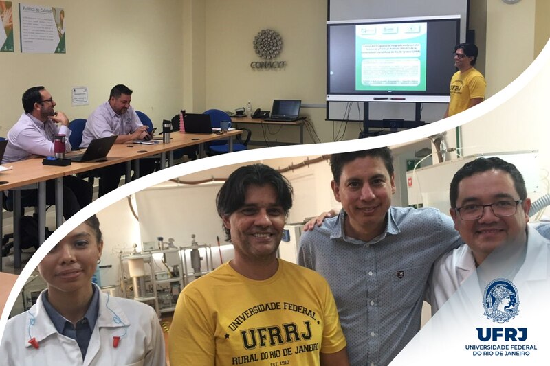 Investigadores de la UFRRJ y CONACYT trabajan en conjunto para desarrollar nuevos materiales