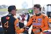 Oscar Piastri le gana la pole a Lando Norris en el GP de Países Bajos