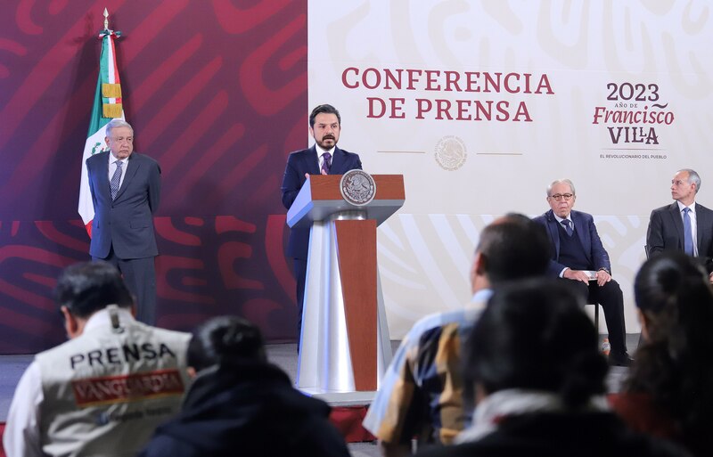 Conferencia de prensa del presidente Andrés Manuel López Obrador