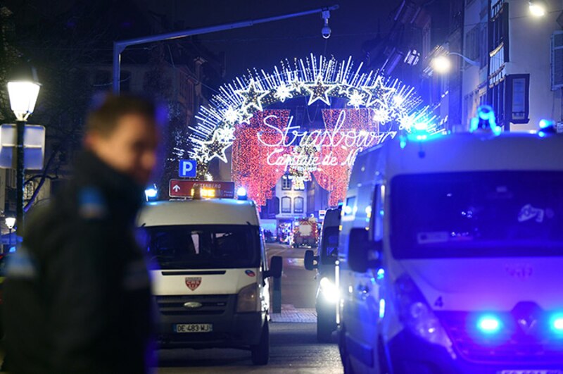Ataque terrorista en Estrasburgo deja varios muertos y heridos