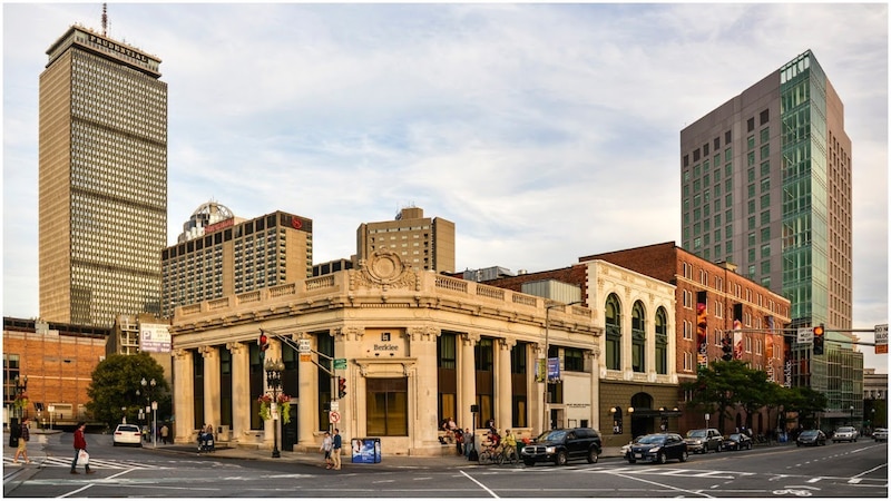 Edificio histórico en el centro de Boston
