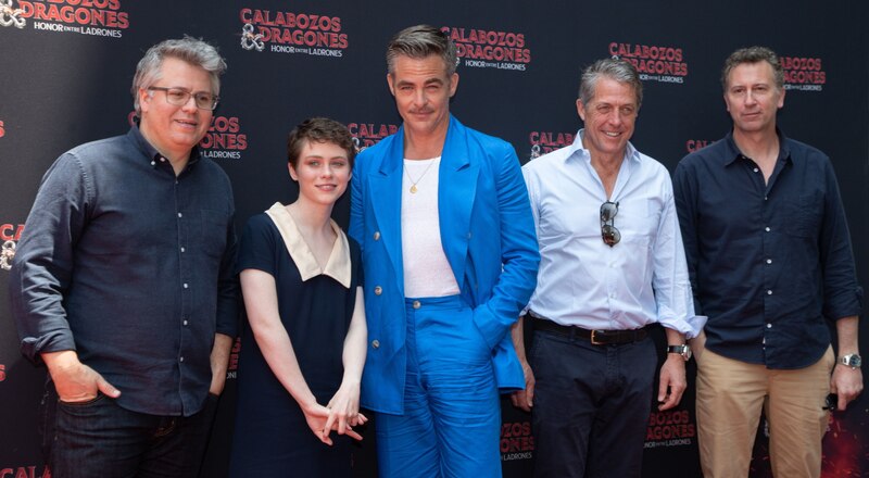 El elenco de "Calabozos y Dragones: Honor entre ladrones" en la alfombra roja