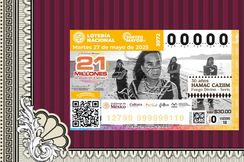 Sorteo Mayor 3972 de la Lotería Nacional resultados