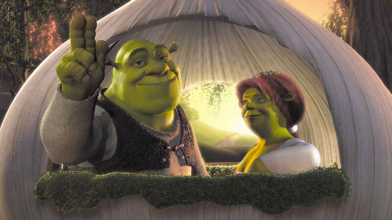 Shrek y Fiona