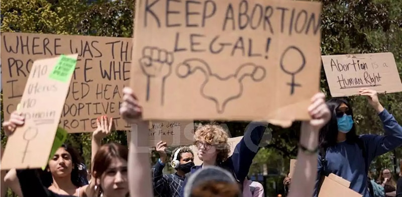 Protesta por el derecho al aborto