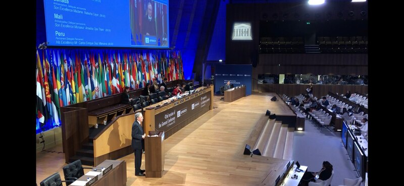 Ceremonia de apertura de la 42ª reunión de la Conferencia General de la UNESCO