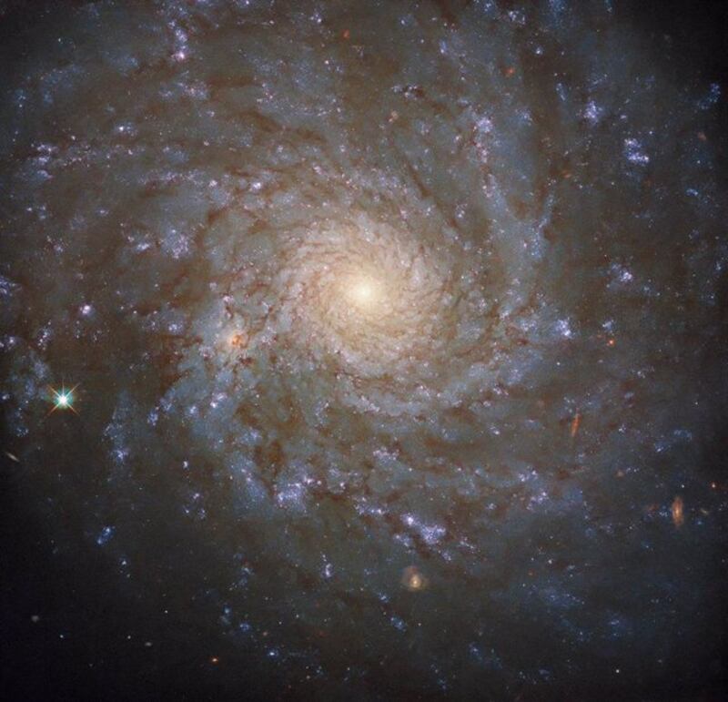 Una galaxia espiral