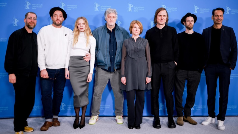 "El elenco de la película "Los Fabelman" en la alfombra roja del Festival de Cine de Berlín".