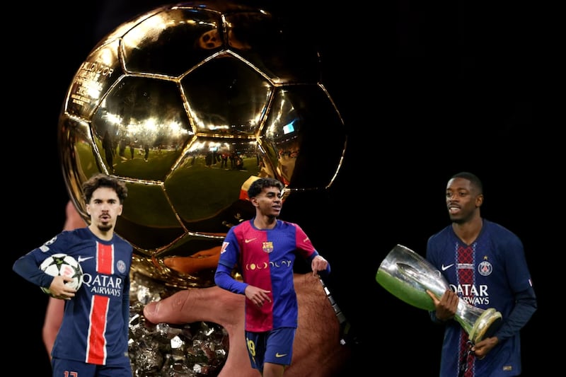 Gala del Balón de Oro 2025. El Balón de Oro tendrá a un ganador inédito este año con Vitinha, Lamine Yamal y Ousmane Dembele como los favoritos.