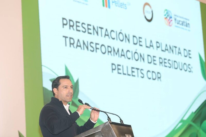 Presentación de la planta de transformación de residuos en pellets CDR