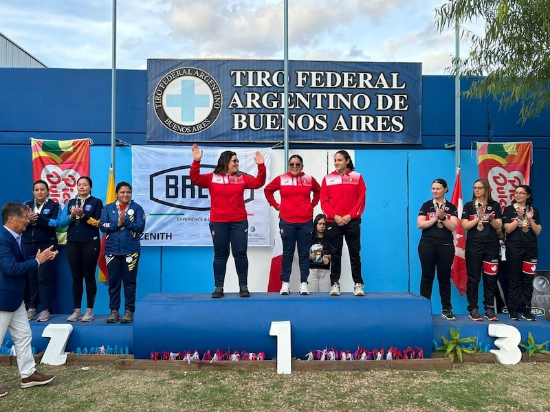 Podio en el Campeonato Argentino de Tiro