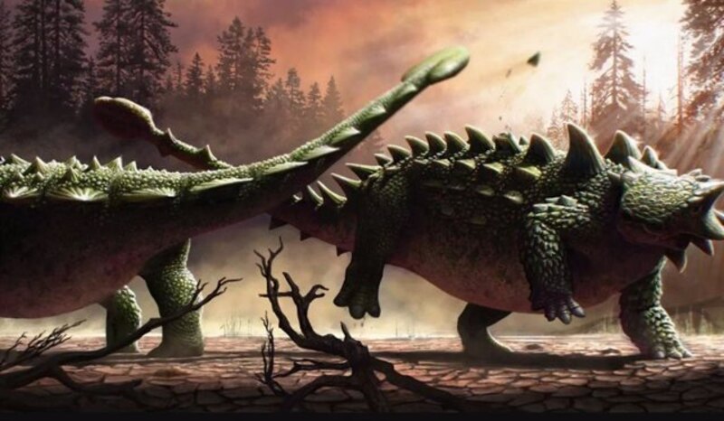 Dinosaurios Ankylosaurus