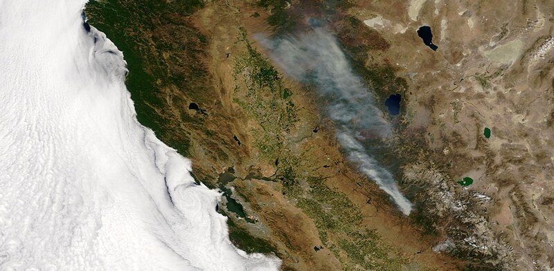 Incendios forestales en California