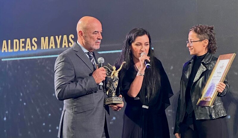 Entrega de premios ALDEAS MAYAS